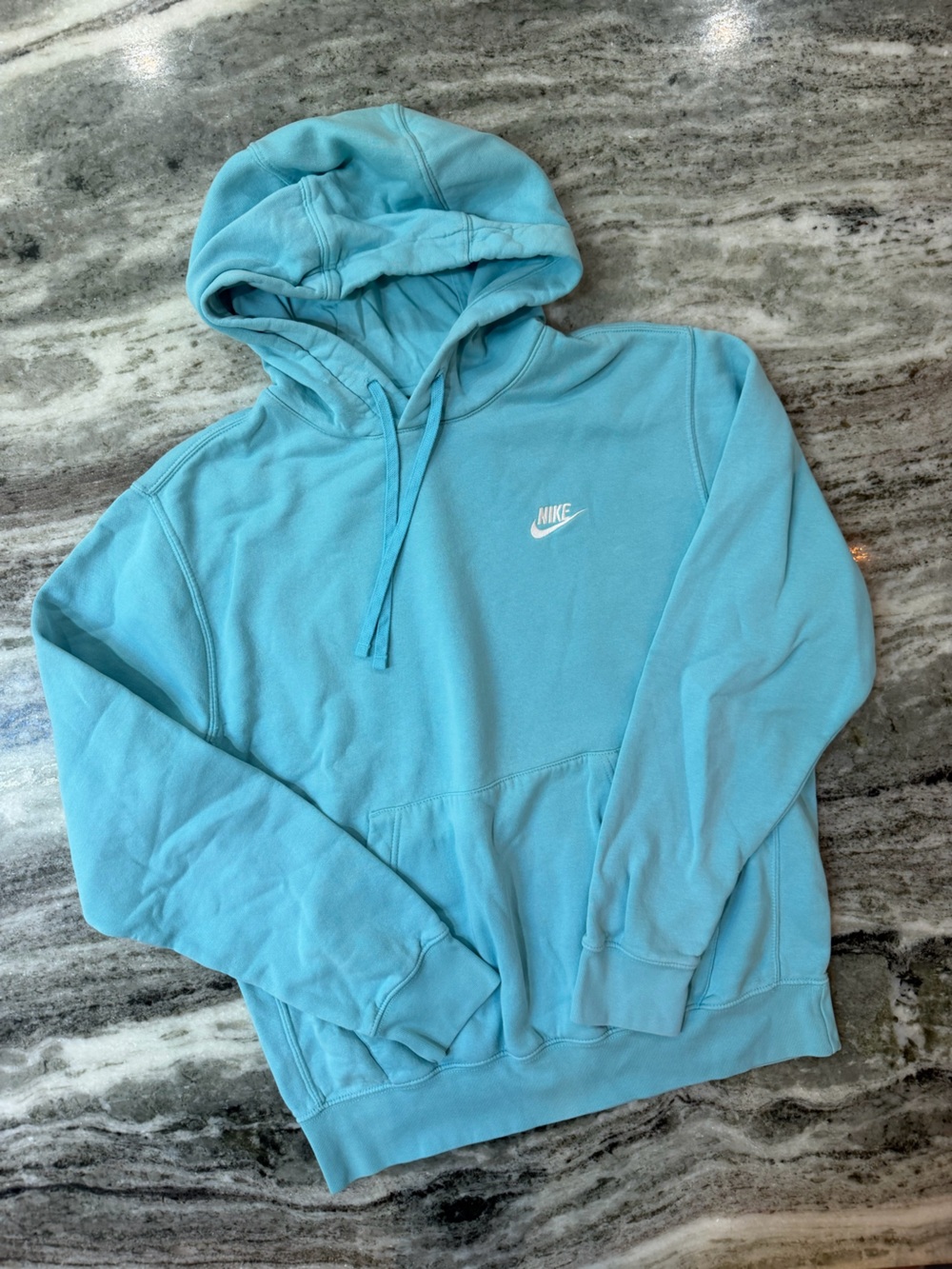 Nike Light Blue Women's Pullover Hoodie